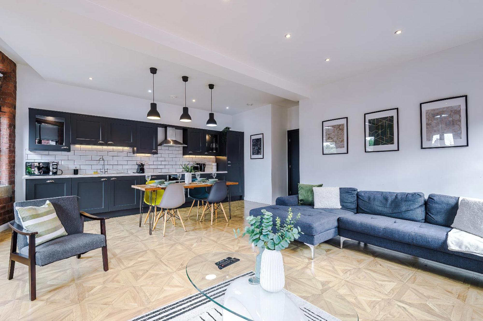Luxury 2 King Beds In City Centre Leeds  Pokoj fotografie